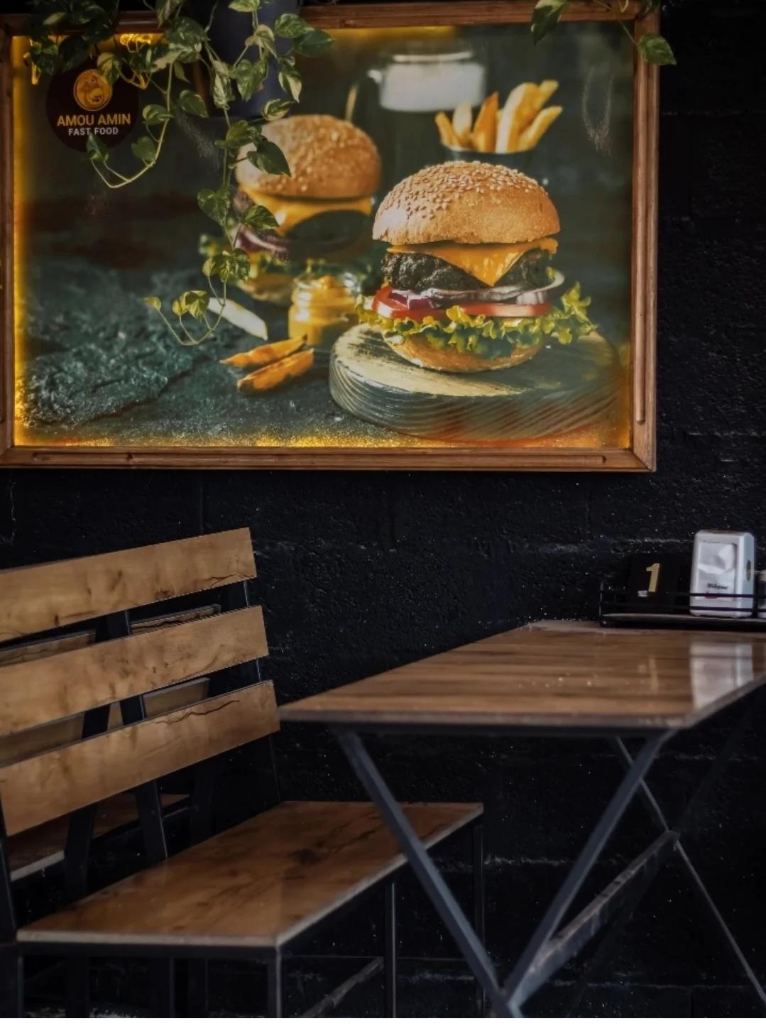 فست فود عمو امین در زیباکنار انزلی